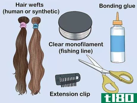 Image titled Make Hair Extensions Step 7