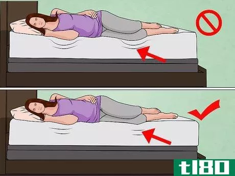 Image titled Lie Down in Bed During Pregnancy Step 4