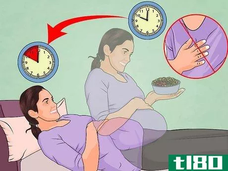 Image titled Lie Down in Bed During Pregnancy Step 3