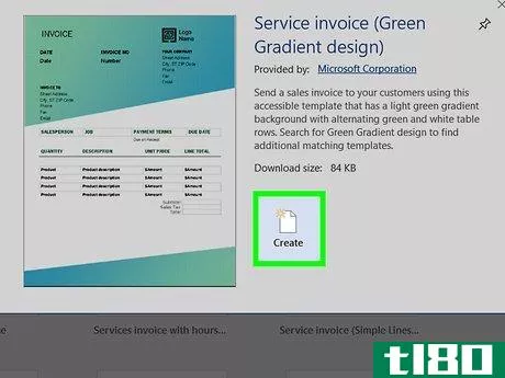 Image titled Make Invoices in Word Step 5