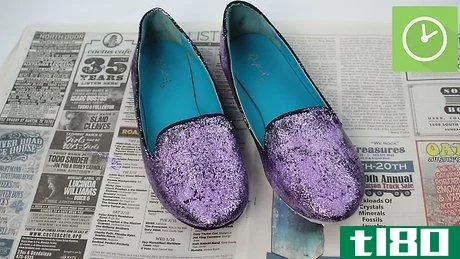 Image titled Make Glitter Shoes Step 11