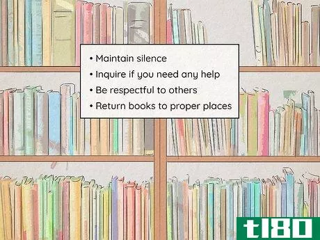 Image titled Maintain Discipline in a Library Step 2
