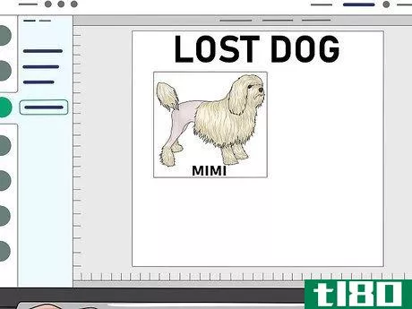 Image titled Make Lost Pet Signs Step 7