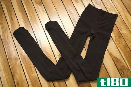 Image titled Make Leggings from Tights Step 1