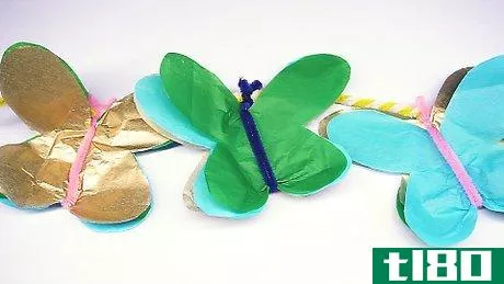 Image titled Make Tissue Paper Butterflies Step 26