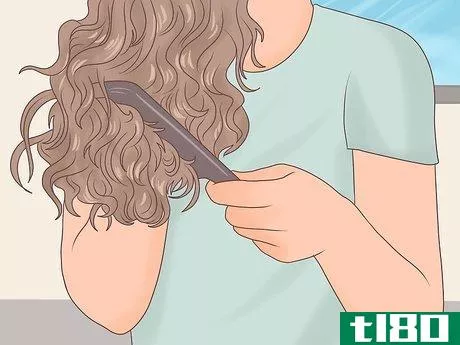 Image titled Make Naturally Straight Hair Curly Step 9