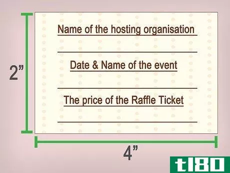 Image titled Make Raffle Tickets Step 3