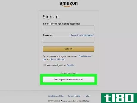 Image titled Make an Amazon Account Step 3