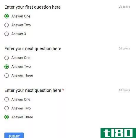 Image titled How to Make a Quiz Using Google Forms Step 12
