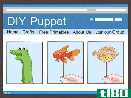 如何做木偶(make puppets)
