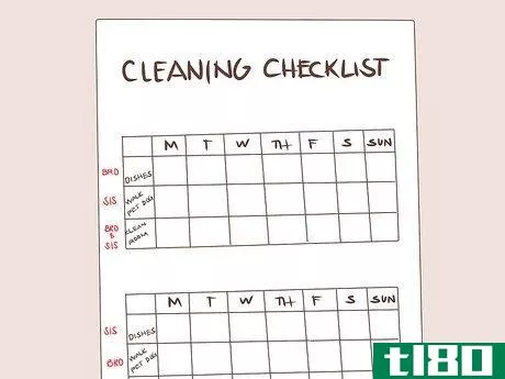 Image titled Create a Room Cleaning Checklist and Reward System for Kids Step 3