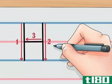 Image titled Make Letters of the English Alphabet Step 9