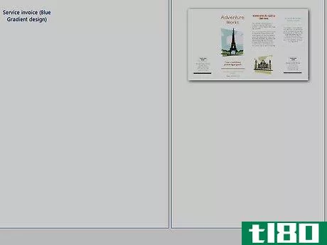 Image titled Make Brochures on Microsoft Word Step 4