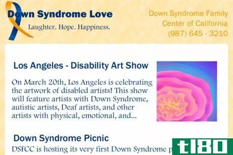 Image titled Down Syndrome Family Website.png