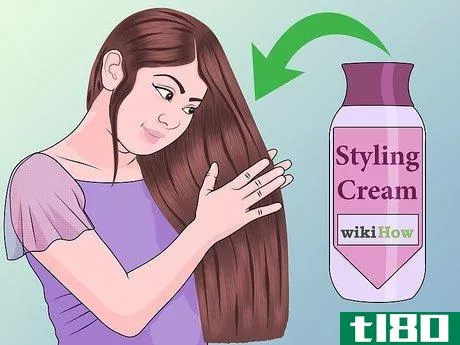 Image titled Make Hair Shiny when Air Drying Step 6