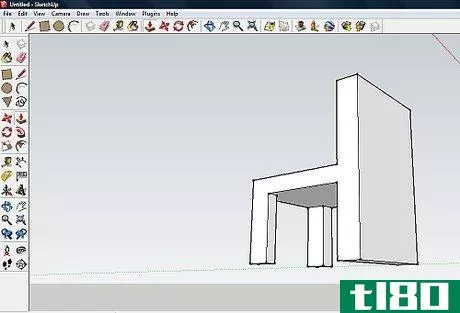 Image titled Make a Chair on Google SketchUp Step 6