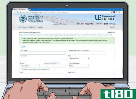 Image titled Obtain a TWIC Card Step 3