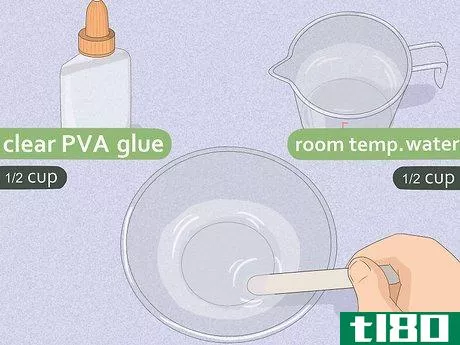 Image titled Make Clear Slime Step 1