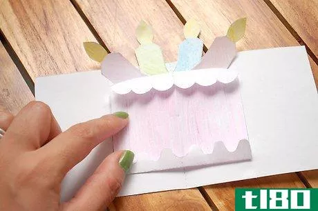 Image titled Make a Birthday Cake Pop up Card (Robert Sabuda Method) Step 27
