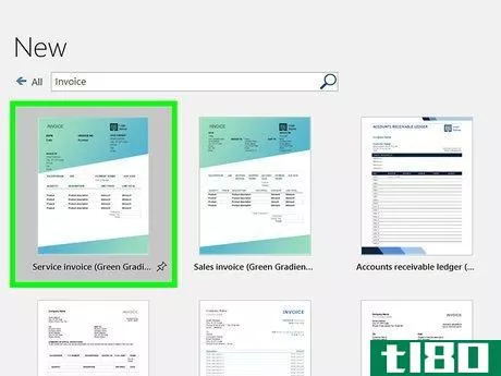 Image titled Make Invoices in Word Step 4