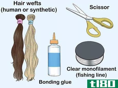 Image titled Make Hair Extensions Step 1