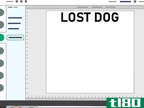 Image titled Make Lost Pet Signs Step 6
