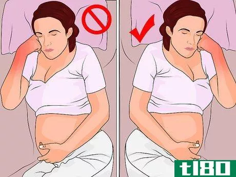 Image titled Lie Down in Bed During Pregnancy Step 6