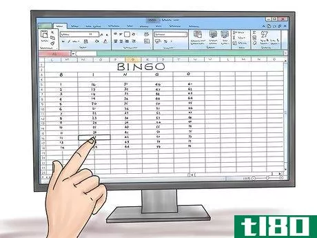 Image titled Make a Bingo Game in Microsoft Office Excel 2007 Step 8