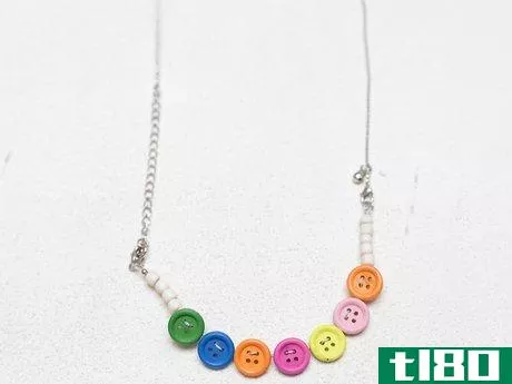 Image titled Make a Button Necklace Final