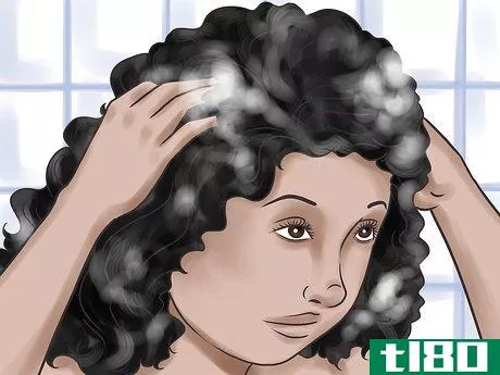 Image titled Keep Curly Hair Healthy Step 1