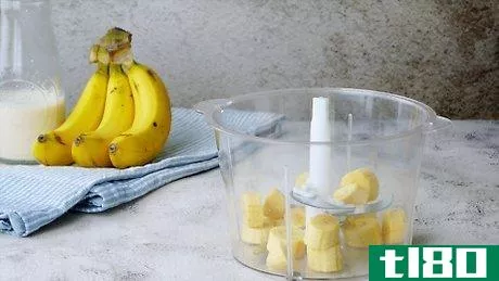 如何做一杯香蕉奶昔(make a banana milkshake)