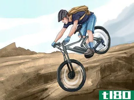 Image titled Mountain Bike Downhill Step 4