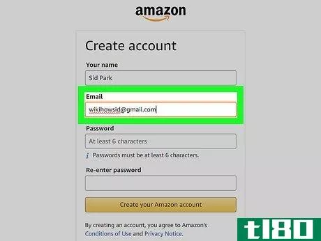 Image titled Make an Amazon Account Step 5