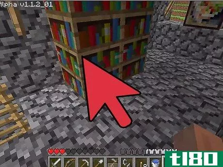 Image titled Make a Bookshelf in Minecraft Step 8