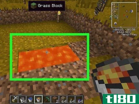 Image titled Make Obsidian in Minecraft Step 4