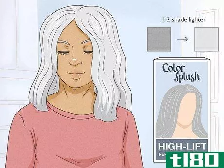 Image titled Lighten Dark Grey Hair Step 3