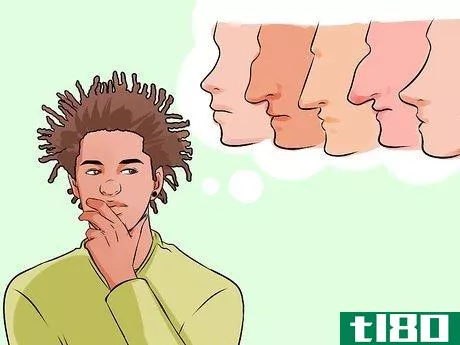 Image titled Learn to Accept Your Nose Step 1