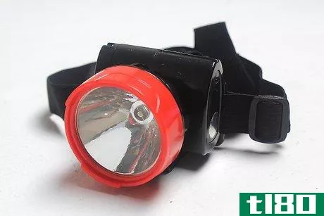 Image titled Mount a LED Headlamp (Miner's Lamp) Light and Rear Blinker on a Bicycle Helmet Step 2