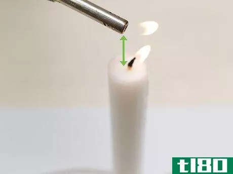 Image titled Light a Candle Without Touching the Wick Step 7