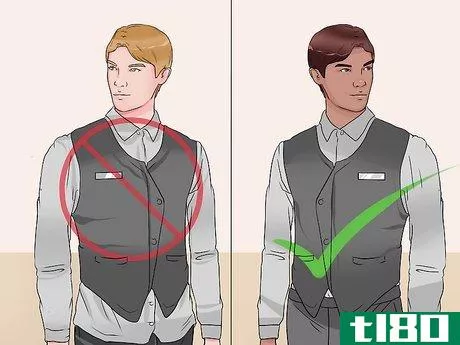 Image titled Look Presentable While Working in a Restaurant Step 15