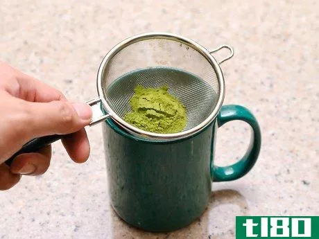 如何泡绿茶拿铁(make green tea latte)