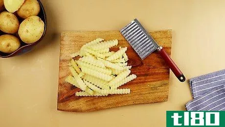 如何制作起皱的切屑(make crinkle cut chips)