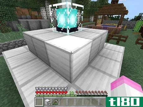 Image titled Make a Beacon in Minecraft Step 11