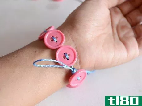 Image titled Make Button Bracelets Step 5
