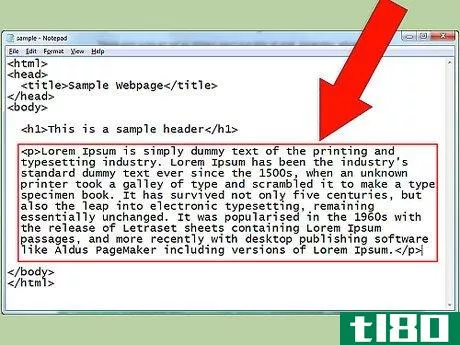 Image titled Make Paragraph Styled Heading Text in HTML Step 7