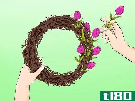 Image titled Make a Tulip Wreath Step 10