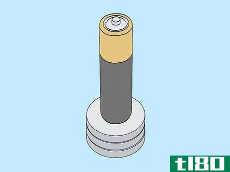 Image titled Make an Engine from a Battery, Wire and a Magnet Step 7