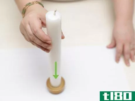 Image titled Light a Candle Without Touching the Wick Step 2