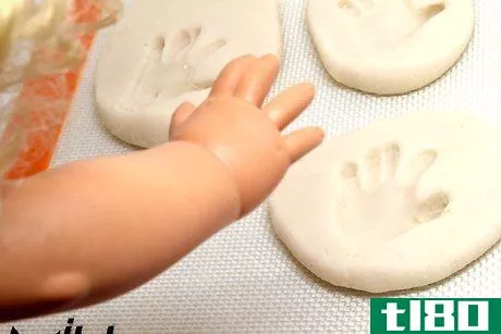 Image titled Make Salt Dough Handprints Step 6