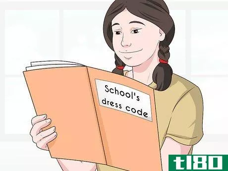 Image titled Look Like an Individual While Wearing a School Uniform Step 1
